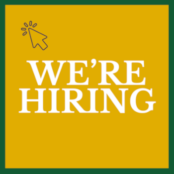 We are Hiring